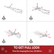 image 5 of HOMCOM 4FT Prelit Snow Flocked Christmas Tree w/ Light, Xmas Decoration Green