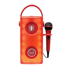 Lexibook BTP185SPZ Spider-Man Luminous Bluetooth Speakers with Lights & Mic