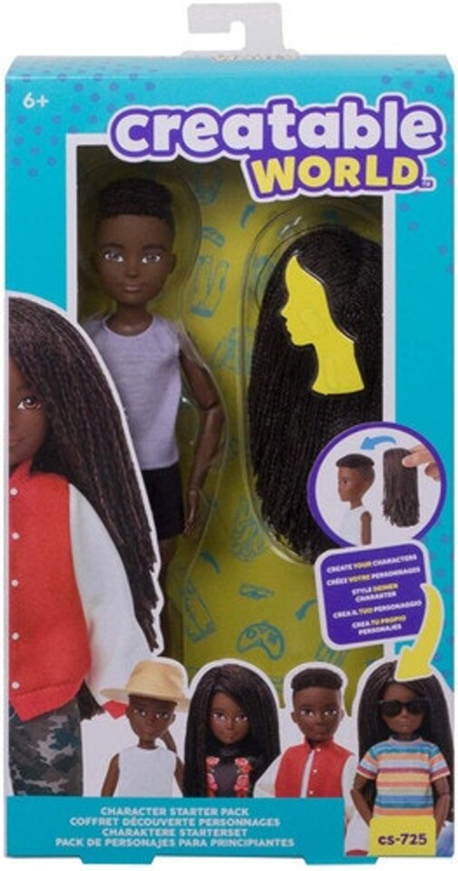image 1 of Creatable World Character Starter Pack CS-725