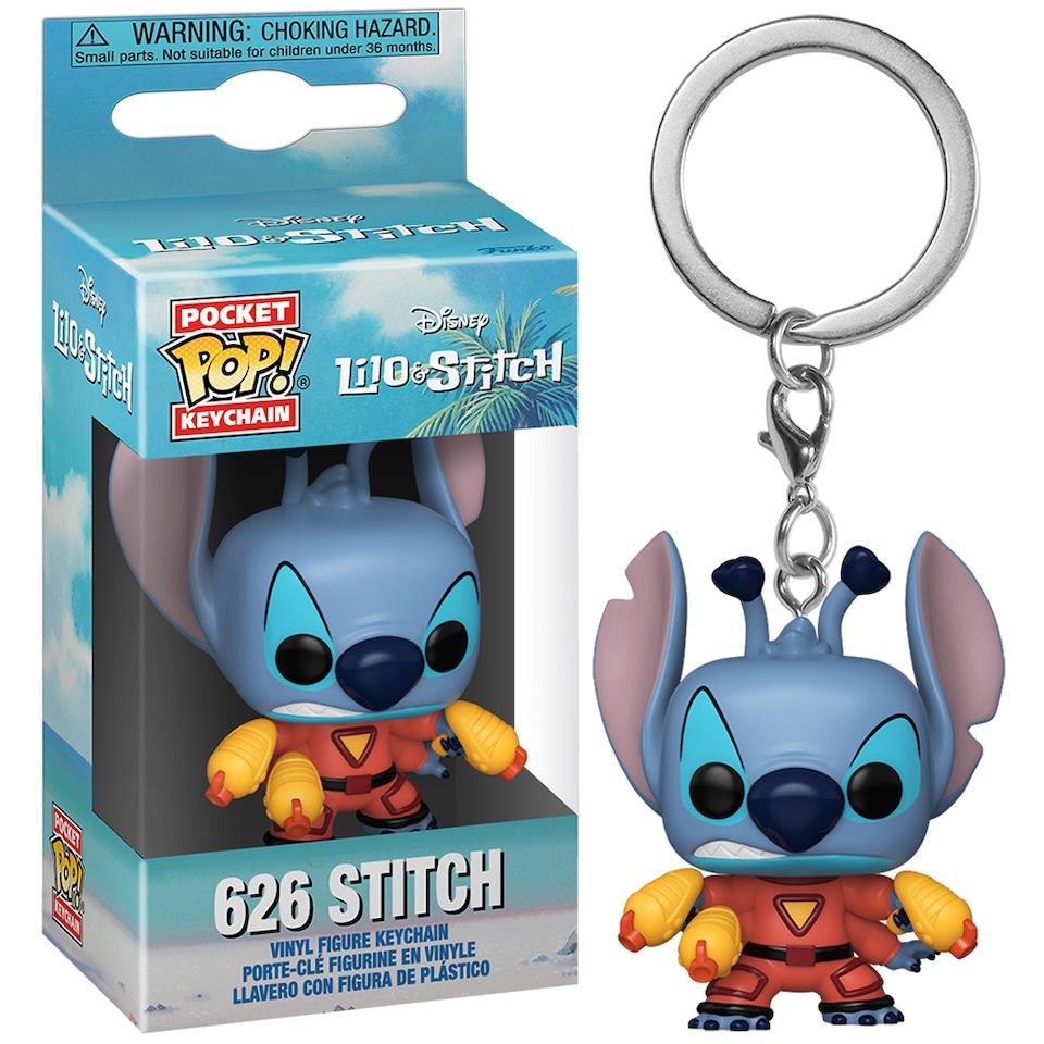 image 1 of Funko Pocket POP Keychain Disney 626 Stitch