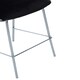image 5 of Interiors by Premier Tamzin Black Velvet Bar Chair Black