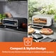 image 9 of GEEPAS Air Fryer Oven | 15-in-1 Presets Multifunctional Pizza Oven, Black