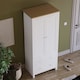 image 3 of Vida Designs Arlington 2 Door 2 Drawer Wardrobe With Shelf & Clothes Rail, White & Oak