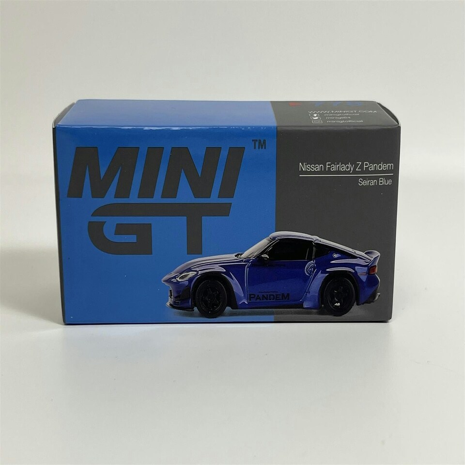 image 1 of Nissan Fairlady Z Pandem Seiran Blue RHD 1:64 Mini GT MGT00778R