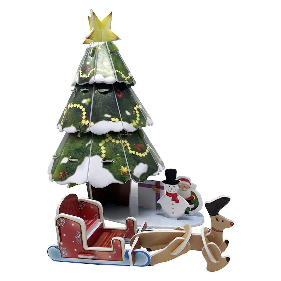 Christmas Tree 3D Puzzle     BD-MF001