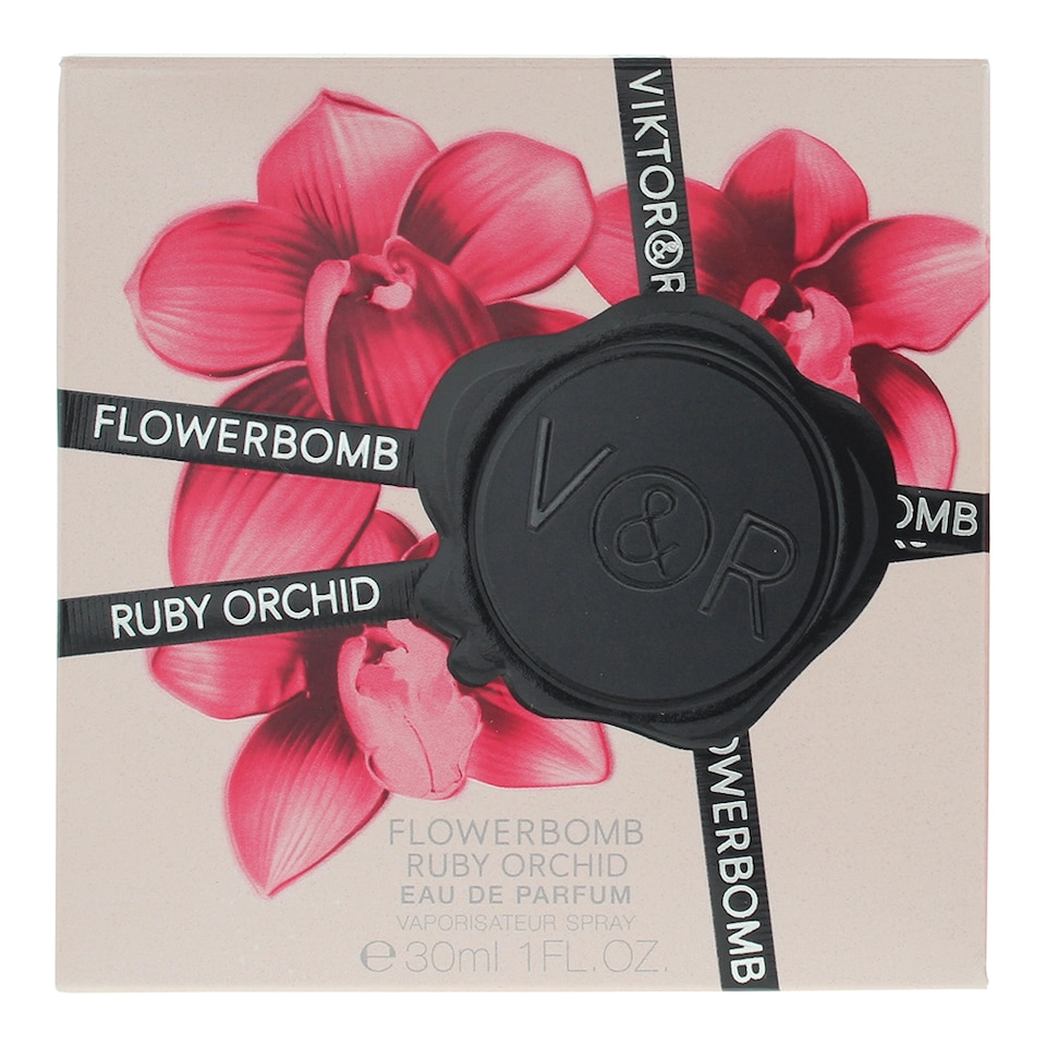 image 1 of Viktor & Rolf Flowerbomb Ruby Orchid Eau de Parfum 30ml Spray for Her