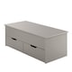 image 1 of Wooden Coffee Table With Lift Up Top and 2 Large Storage Drawers Bruges | Grey