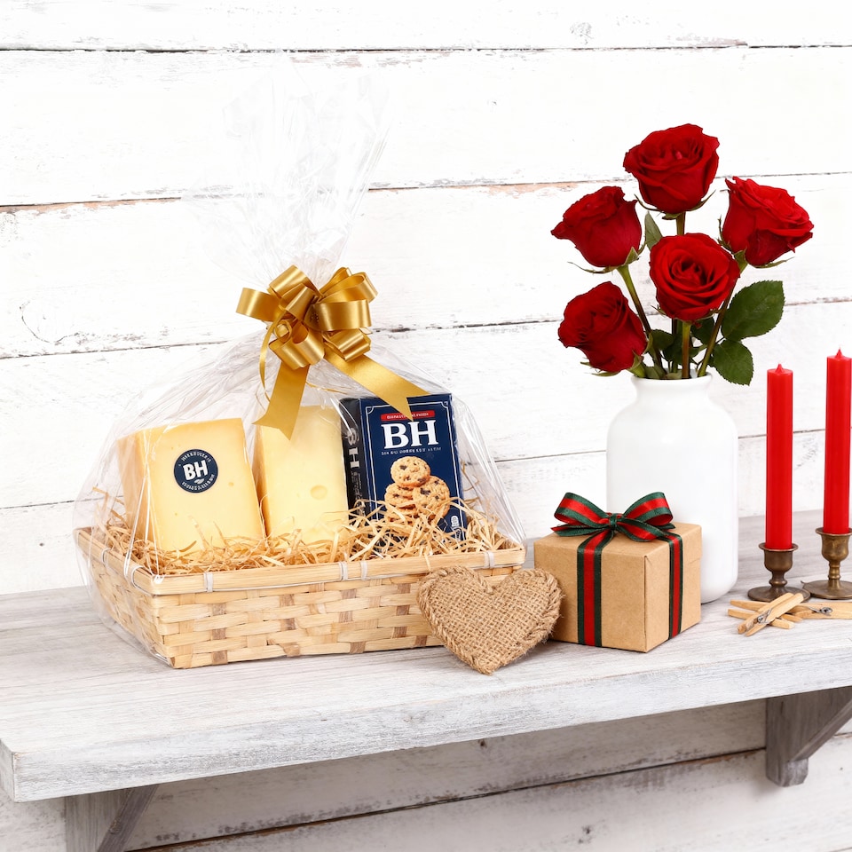 image 1 of 10 Pcs Natural Bamboo Basket Gift Hampers Retail Display Home Organizer (Small)