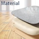 image 5 of Ergonomic Computer Desk Chair with Flip-Up Armrest, 90-105 Degrees Reclining and 360 Swivel