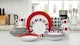 image 1 of Waterside 24pc Modern Stripe Dinner set