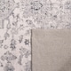 image 5 of OHS Vintage Print Washable Indoor Carpet Floor Rug, 80x150cm - Grey