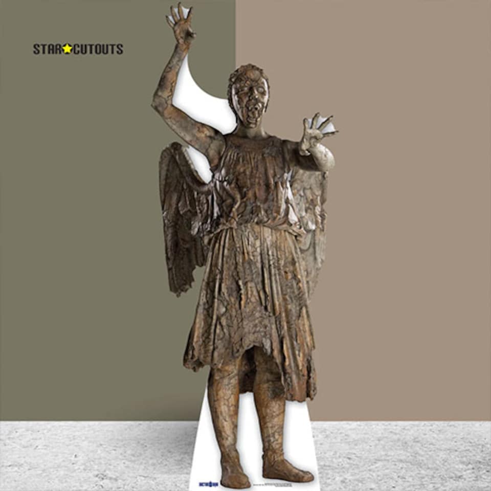 Weeping Angel Attacking Doctor Who Lifesize Cardboard Cutout 182cm