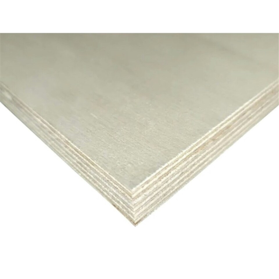 image 1 of PACK OF 10 (Total 10 Units) - 2440mm x 1220mm x 24.0mm (8x4ft) Poplar Faced Plywood Birch Alternative Hardwood Ply