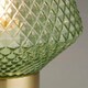 image 4 of Green Glass Table Lamp | Green