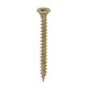 image 1 of Timco - C2 Strong-Fix Multi-Purpose Premium Screws - PZ - Double Countersunk - Yellow (Size 4.5 x 50 - 200 Pieces)