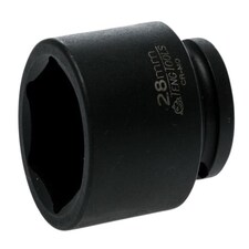 Impact Socket Hexagon 6-Point 1/2in Drive 28mm - TEN920528N