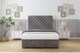 image 1 of Sloomy Mayfair Slate Naples Ottoman Bed With Mattress With 54" Floor Standing Headboard 3' Single