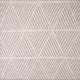 image 2 of Geo Diamond Collection Recycled Cotton Throw in Blush Pink (90" x 100") Pink | Pink