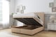 image 2 of Sloomy Kingsley Pebble Plush Ottoman Bed With Mattress With 26" Strutted Headboard 3' Single