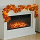 image 5 of Living and Home Maple Leaf Garland with Lights - 2m Halloween Decor