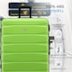 image 3 of Flight Knight 29" Extra Large Suitcase – 20kg Capacity Hard Shell Check-In Luggage with 4 Wheels  100+ Airlines Approved: Ryanair, EasyJet, Jet2, Wizz Air, BA Green | Green/Black | Large
