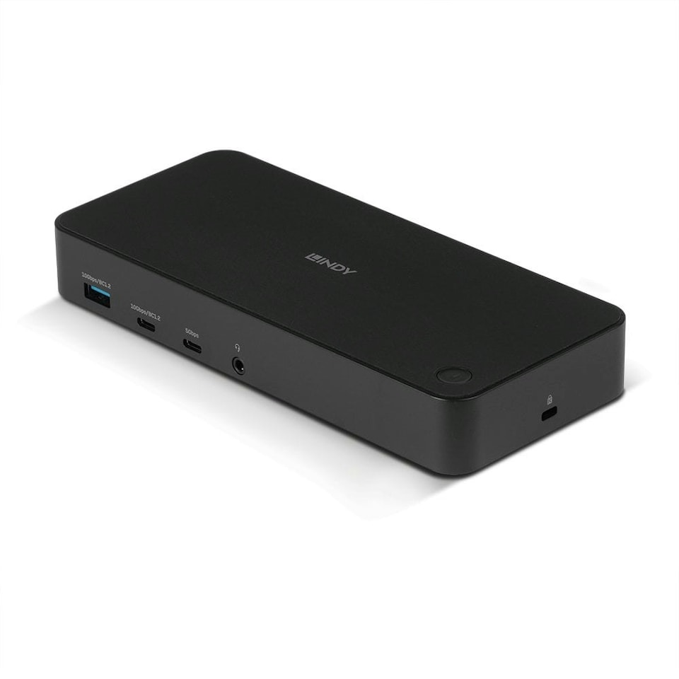 image 1 of DST-Pro Universal Laptop Docking Station | USB-C & USB-A | 3x 4K HDMI®/DP | 100W PD