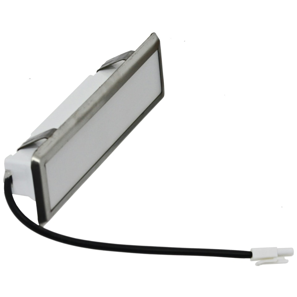 image 1 of SPARES2GO LED Light Box compatible with Logik Cooker Hood L60CHD L90CHD Vent Extractor Lamp (175mm x 48mm, 2.5W)