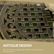 image 3 of Outsunny 60cm Round Hollow Top Design Side Table with Cast Aluminum Frame
