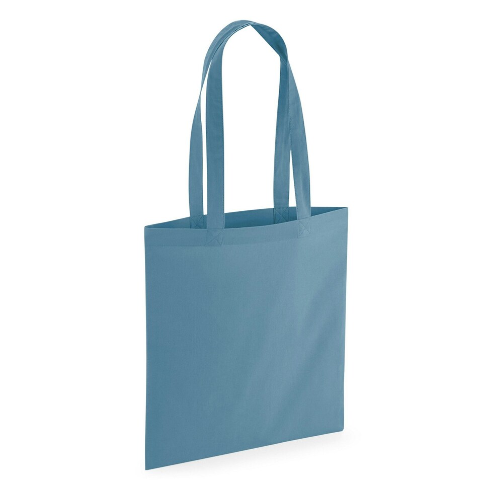 Westford Mill Organic Natural Dyed Tote Bag - Indigo - One Size Blue