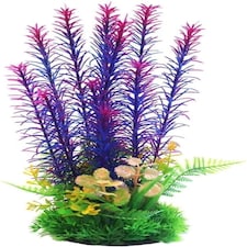 Betta Choice Purple & Pink Combi Plastic Plant 30cm