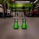 image 2 of Dumbbell Shot Glasses 2 Pack Clear