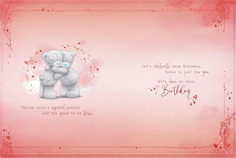 image 1 of Bears On Bench One I Love Luxury Boxed Birthday Card