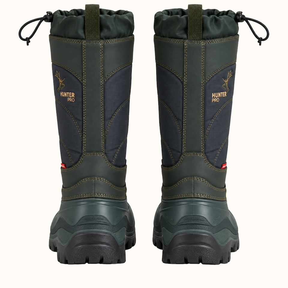 image 1 of Hunter Pro Men's Winter Boots Wool Lined Green Hunting Snow Boots EU44