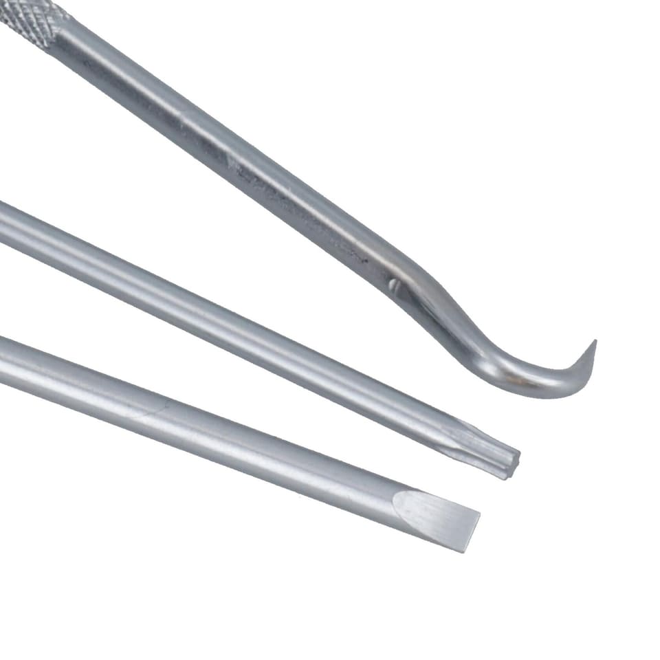 image 1 of Mini Screwdriver, Pick, Hook, and Torx Set AT342