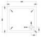 image 2 of Balterley Rectangular Stone Resin Premium Shower Tray with Corner Waste Position - Balterley