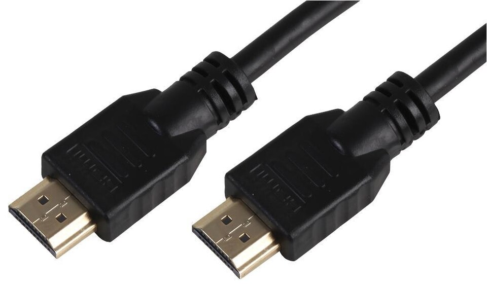 PROCEPTION Premium High Speed HDMI Lead Male to Male Gold Contacts 7.5m Black