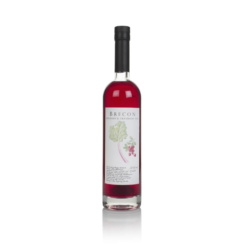 image 1 of Brecon Rhubarb  Cranberry Gin | Clear