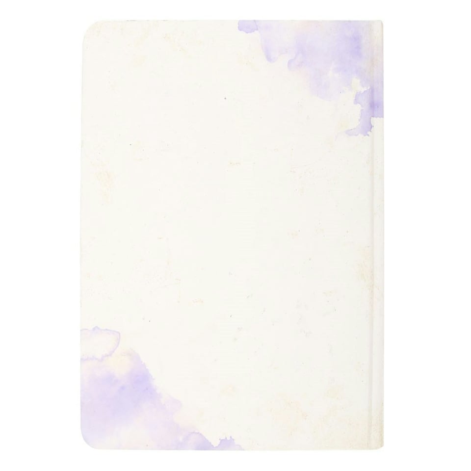 image 1 of Something Different My Book Of Magical Thinking A5 Notebook - White/Black/Purple - One Size
