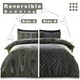 image 7 of Skull Charcoal Printed Duvet Cover Set Reversible Polycotton Beddings Grey | Double