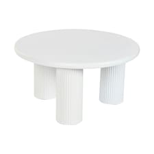 Side table Home ESPRIT White 75 x 75 x 40 cm N/A
