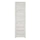 image 2 of Angel Tall Narrow One Door 3 Drawer Narrow Cupboard