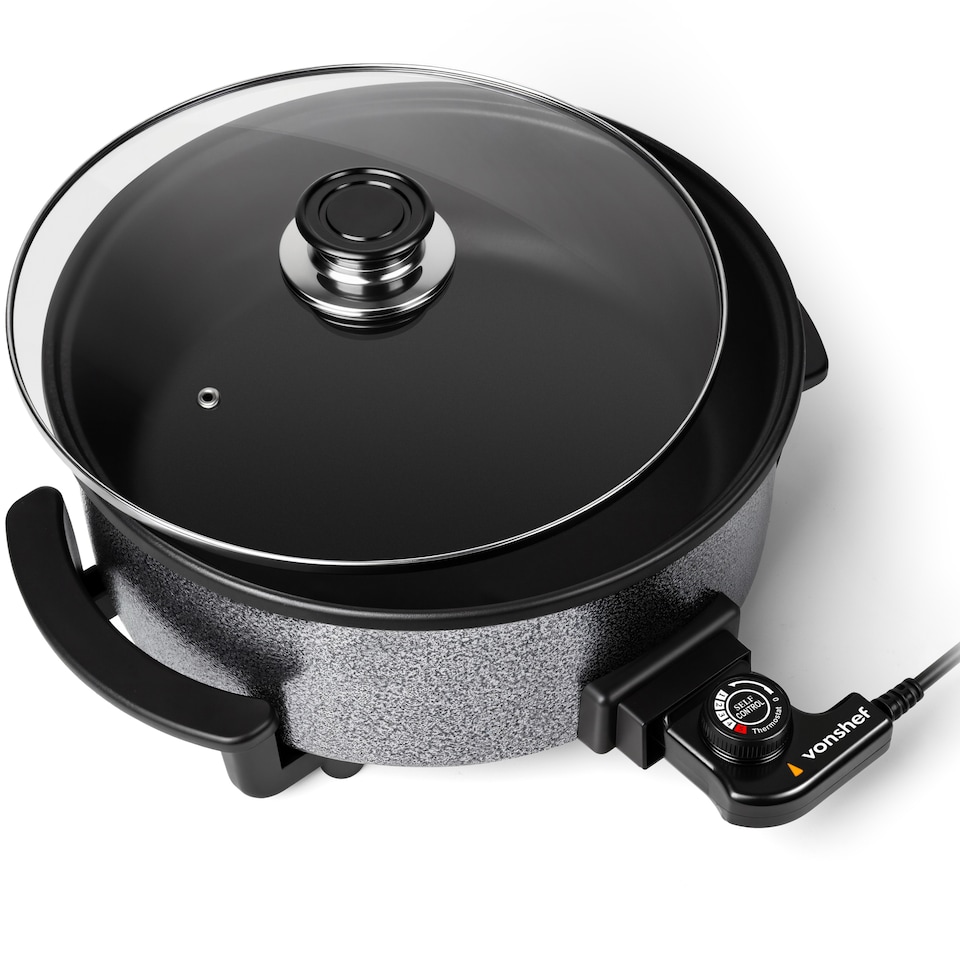 image 1 of VonShef Multi Cooker 5L Electric with Glass Lid 1500W