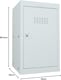 image 2 of Phoenix CL Series CL0644GGK Size 3 Cube Locker in Light Grey with Key Lock