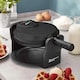 image 2 of Cooks Professional Luxury Rotary Waffle Maker | Powerful 920W | Non-Stick | Easy Clean | Black