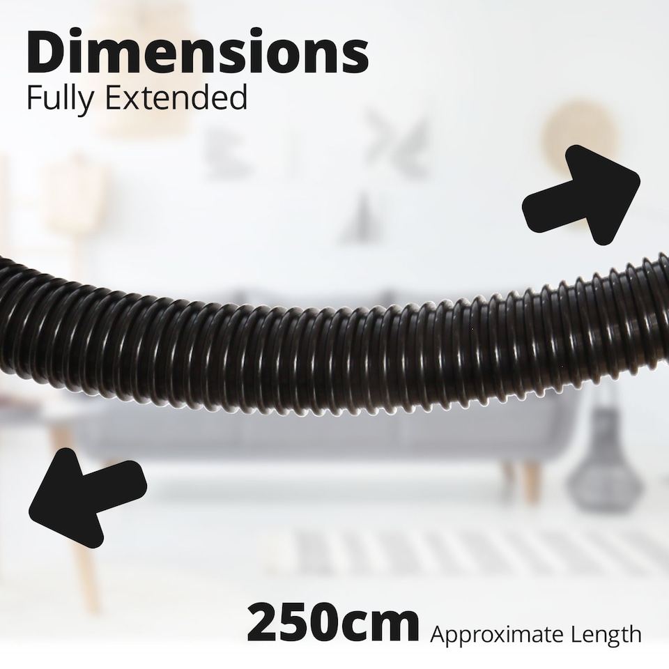 image 1 of Reliapart Flo Max Conical Vacuum Hose 2.5 m 32-38 mm for Numatic PSP 180-11 903712