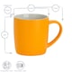 image 3 of Argon Tableware Matt Coloured Coffee Mugs - 350ml - Yellow - Pack of 6 | Yellow | Yellow | 6