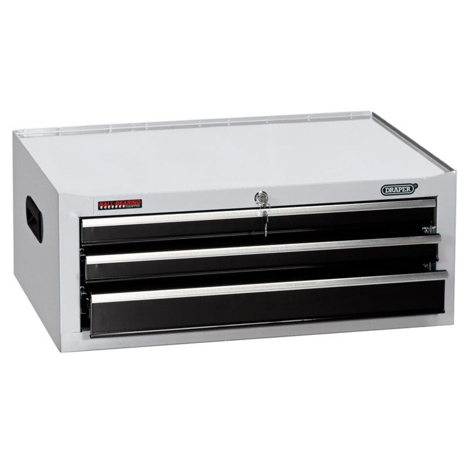 3 Drawer Mid Tool Chest(White) - 35741 N/A