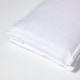 image 4 of Homescapes Luxury Organic Bamboo Pillow for Side Sleepers White