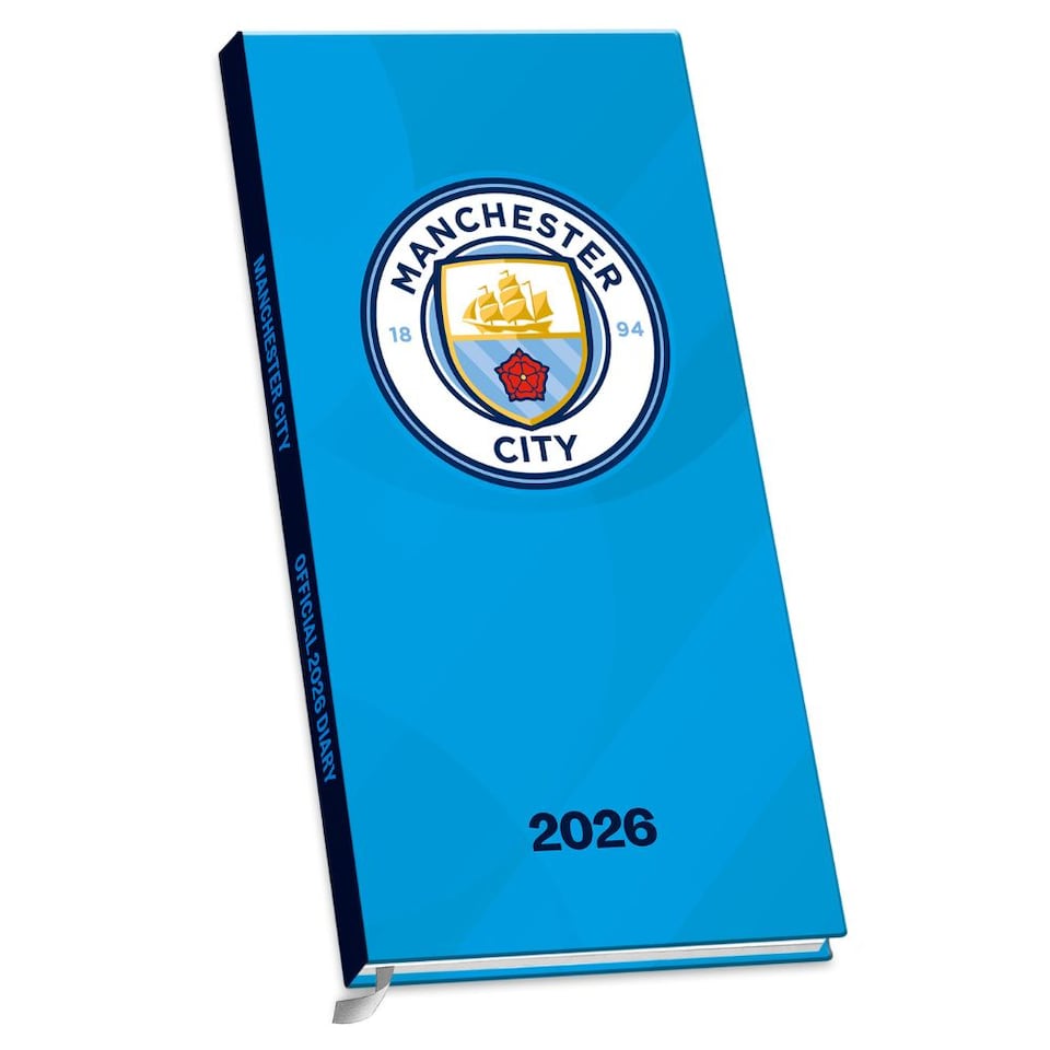 MANCHESTER CITY FC 2026 SLIM DIARY