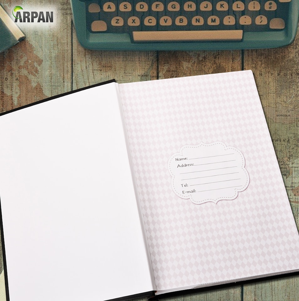 image 1 of ARPAN Deluxe Padded Cover Slip In Memo Photo Album for 300 Photos 6x4" (10x15cm) – Bookbound Picture Album with Memo Writing Space – Black